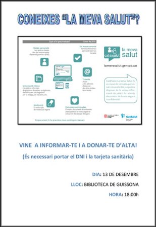 Presentació 'La Meva Salut'